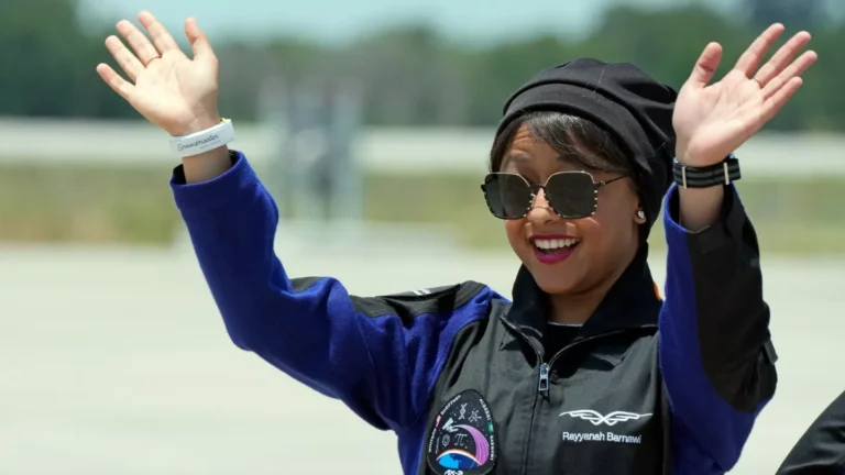 Rayyanah Barnawi, Saudi Arabia’s first female astronaut launched into space on a SpaceX rocket