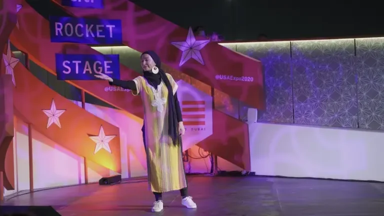 Expo 2020 Dubai: Female Muslim US hip-hopper urges ‘girls to feel powerful’