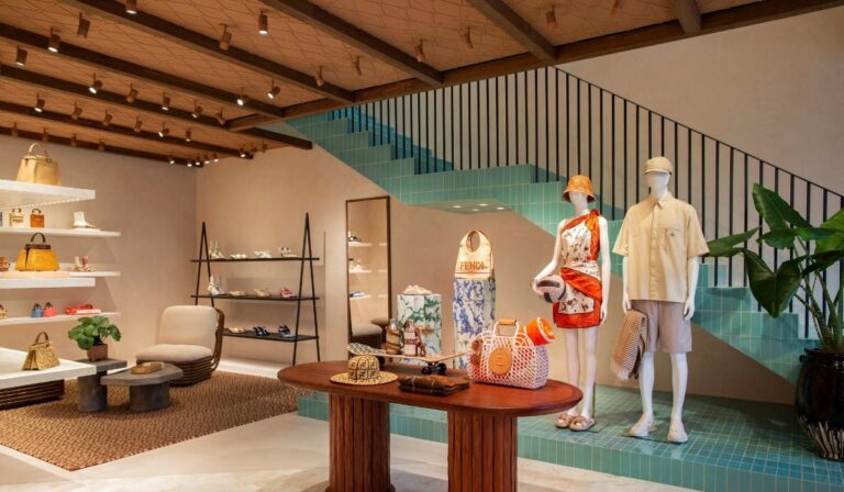 FENDI prepares to make waves in Spain for summer 2023