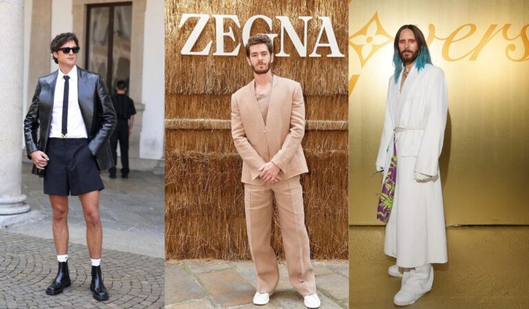 6 Dapper Celebrities at Men’s Fashion Week in Paris and Milan